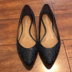 Coach Rory pointed toe flats